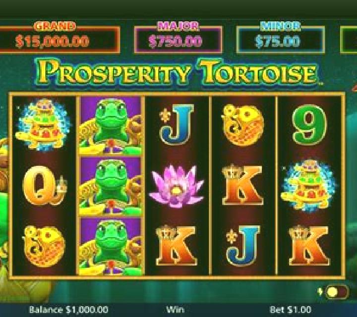 Jewel of the Dragon Prosperity Tortoise slot machine
