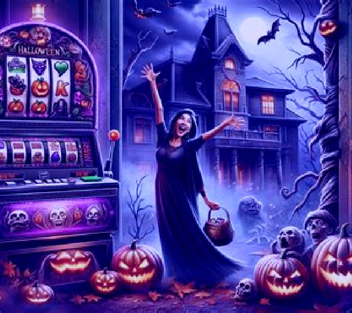 Jewel Race Halloween slot machine