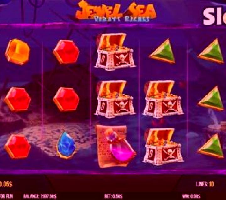 Jewel Sea Pirate Riches slot machine