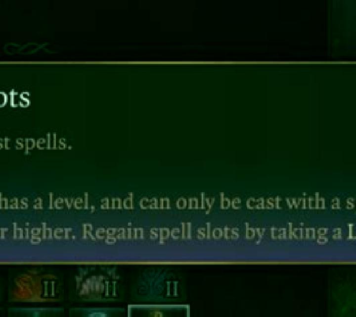 Jewel Spell slot