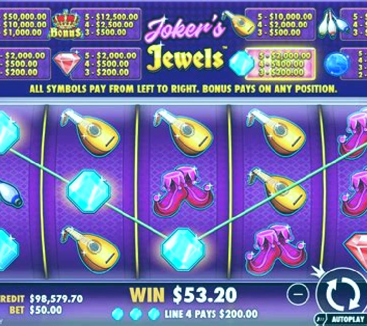 Jewels Dice Deluxe slot machine