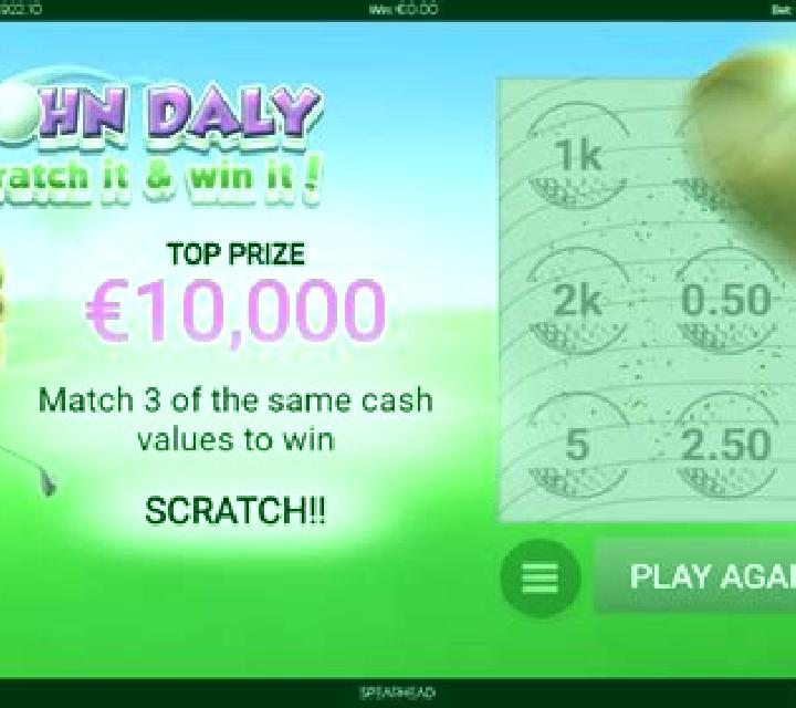 John Daly Scratch It and Win It! online slot