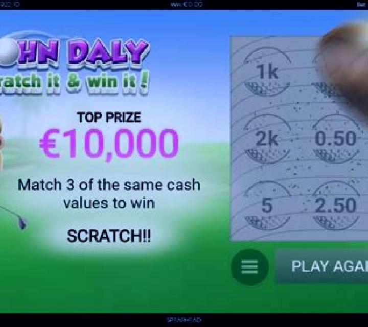 John Daly Scratch It and Win It! slot