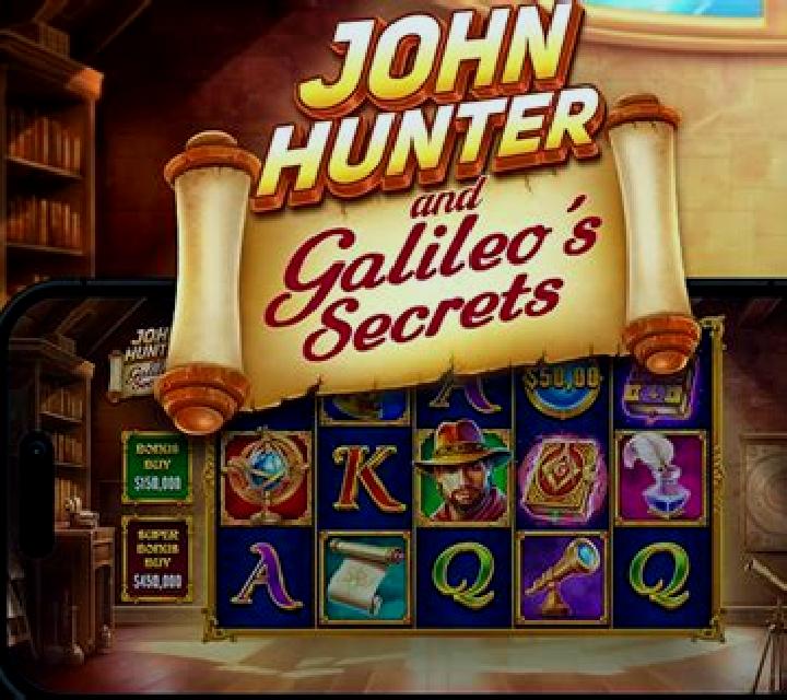 John Hunter and Galileo’s Secrets online slot