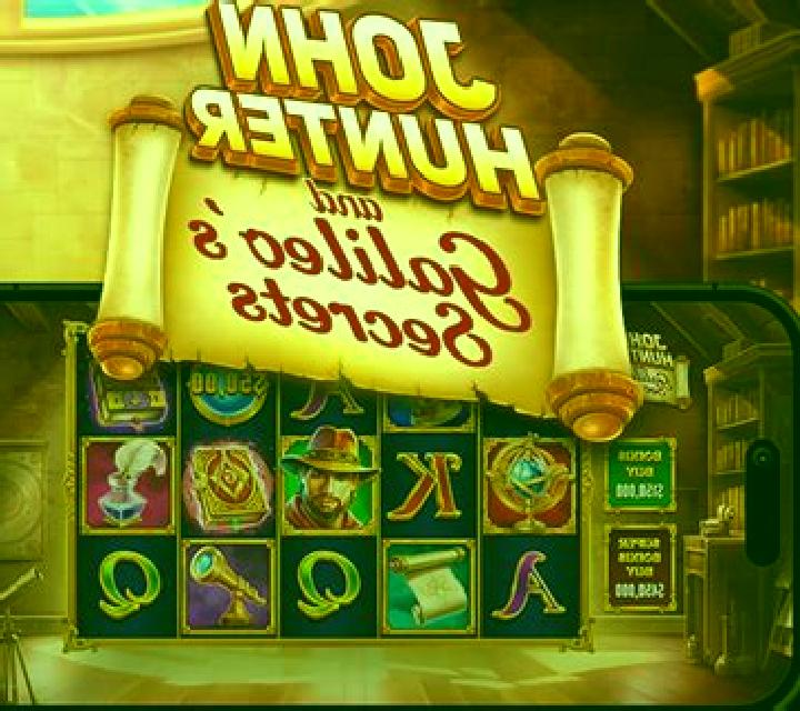 John Hunter and Galileo’s Secrets slot game