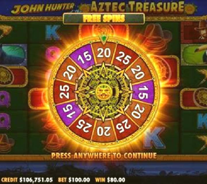 John Hunter and the Aztec Treasure online slot