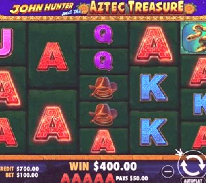 John Hunter and the Aztec Treasure slot machine