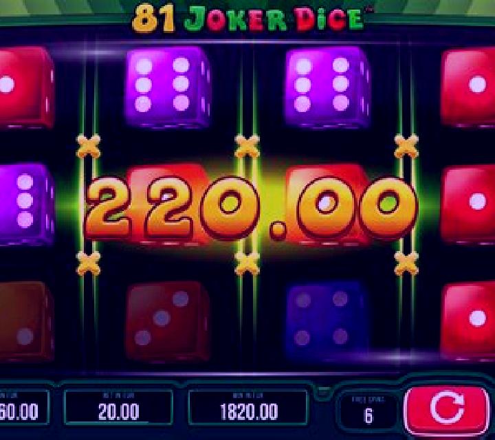 Joker 81 Dice slot machine