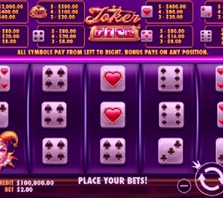 Joker Area Dice slot