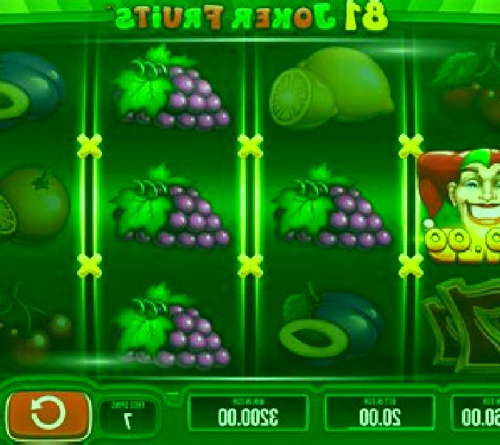 Joker Fruits Deluxe slot machine