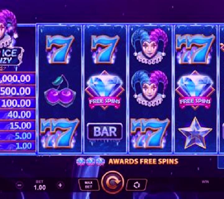 Joker Ice Frenzy Epic Strike slot game