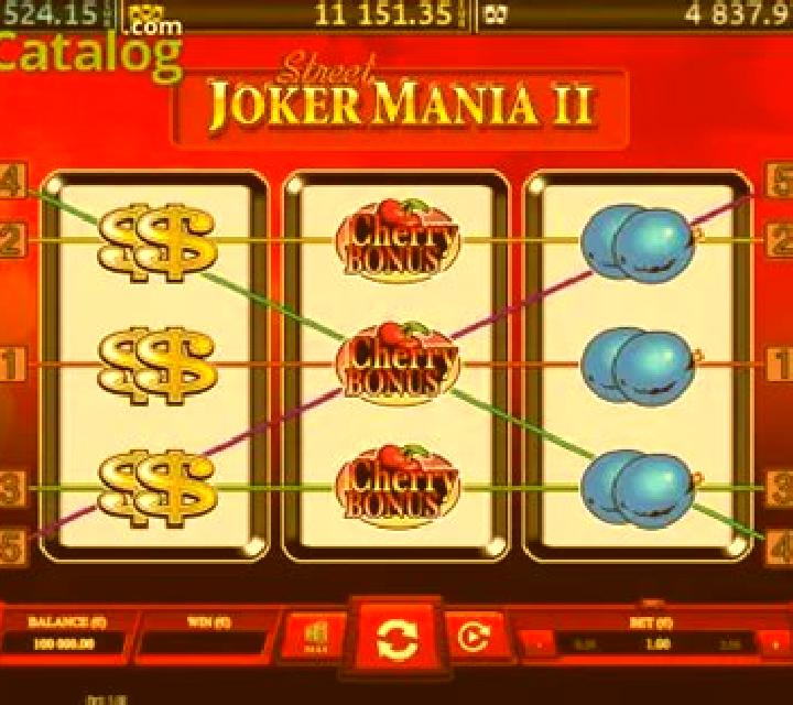 Joker Mania II Street slot