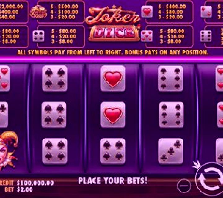Joker Ra Dice: Play slot game