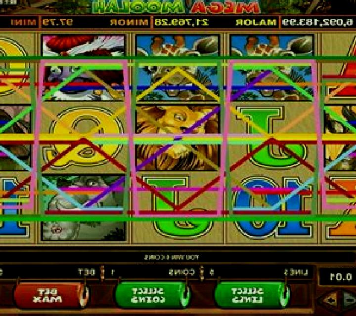 Joker Rush Mega Moolah slot game