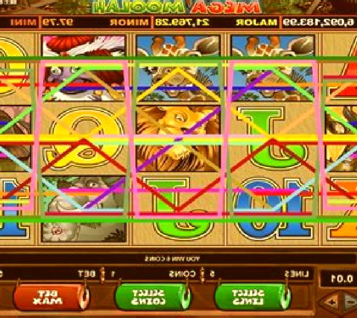 Joker Rush Mega Moolah slot machine