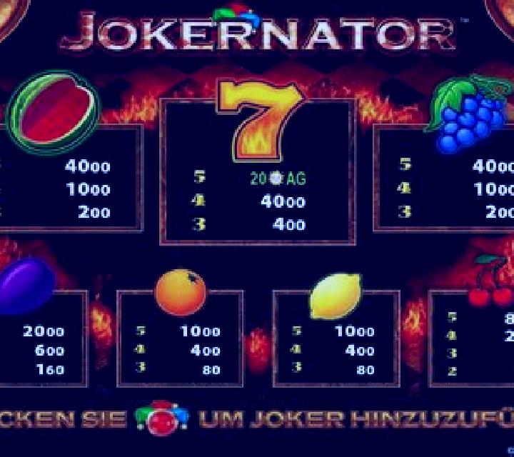 Jokernator HD online slot