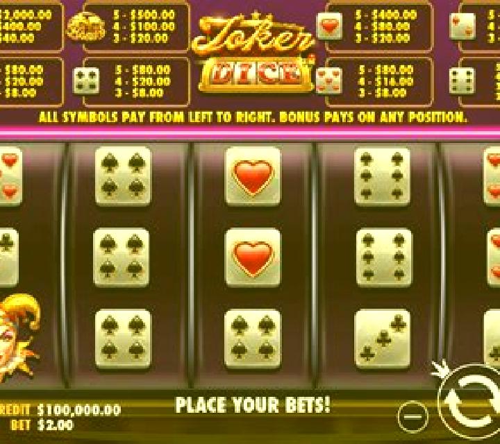 Joker s Five Dice online slot