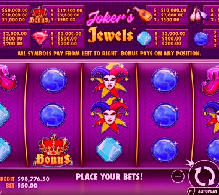 Joker s Jewels Dice online slot