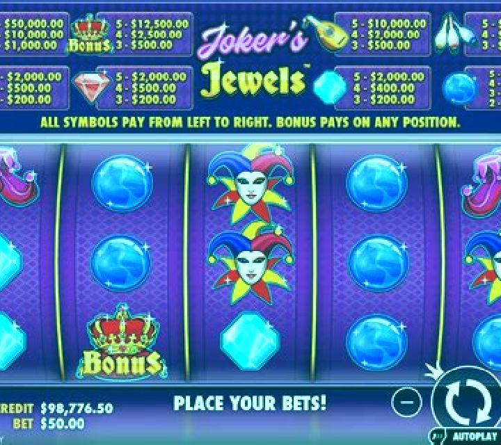 Joker s Jewels Dice slot game