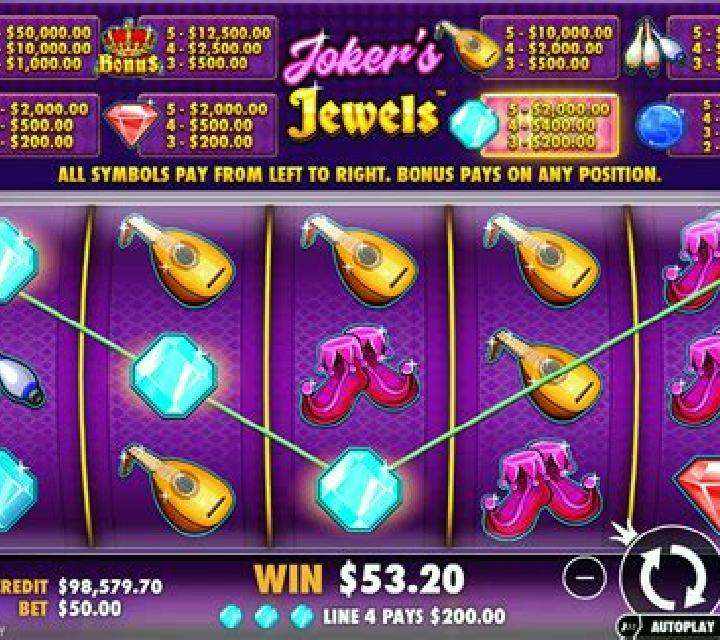 Joker’s Jewels Hold & Spin slot machine
