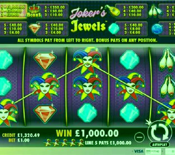 Joker s Jewels slot game