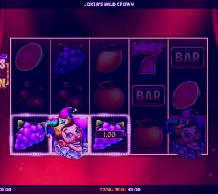 Joker s Wild Crown - Diamond Treasures slot game