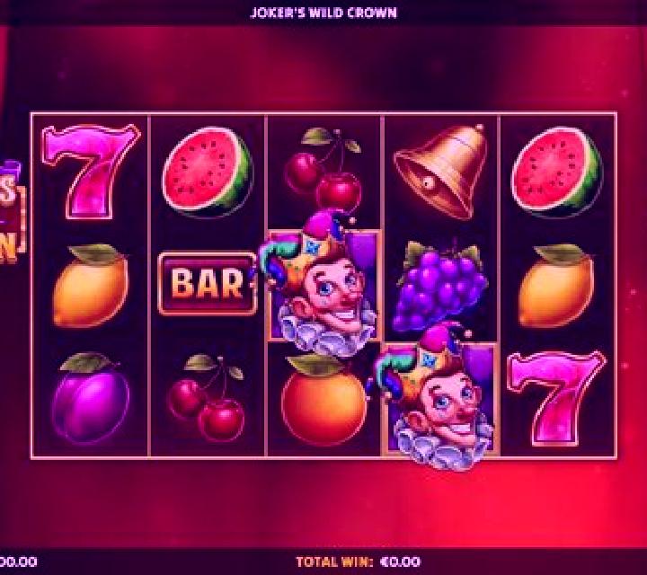 Joker s Wild Crown slot game