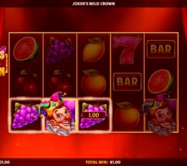 Joker s Wild Crown slot machine