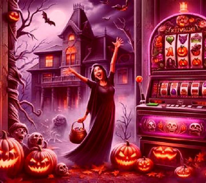 Joker s Wild Ride Halloween slot machine