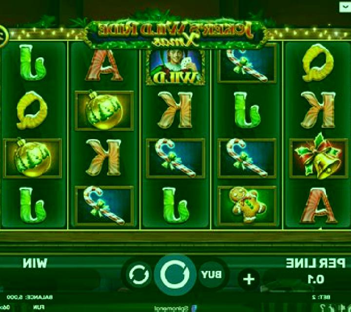 Joker s Wild Ride - Xmas slot machine