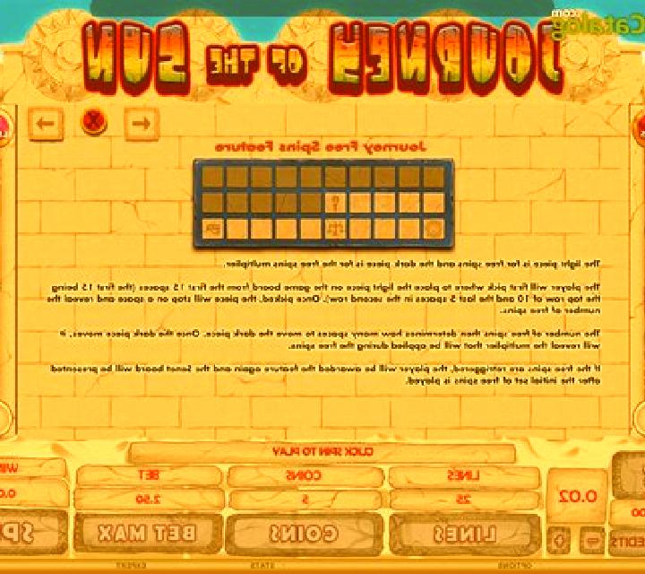 Journey Of The Sun slot