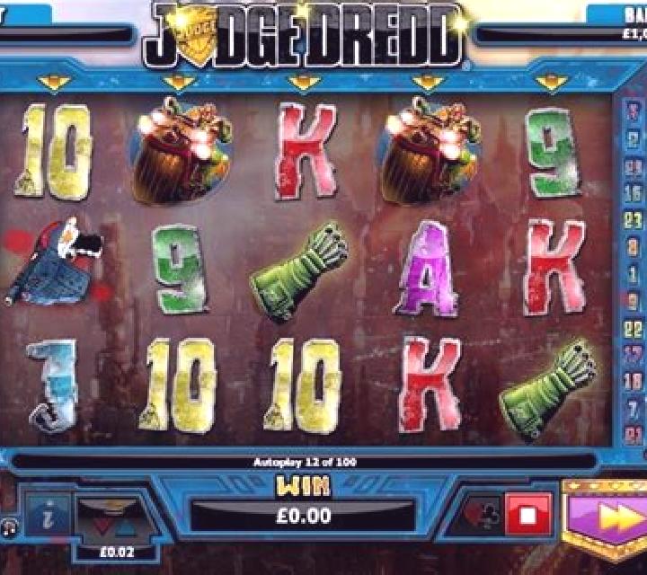 Judge Dredd online slot