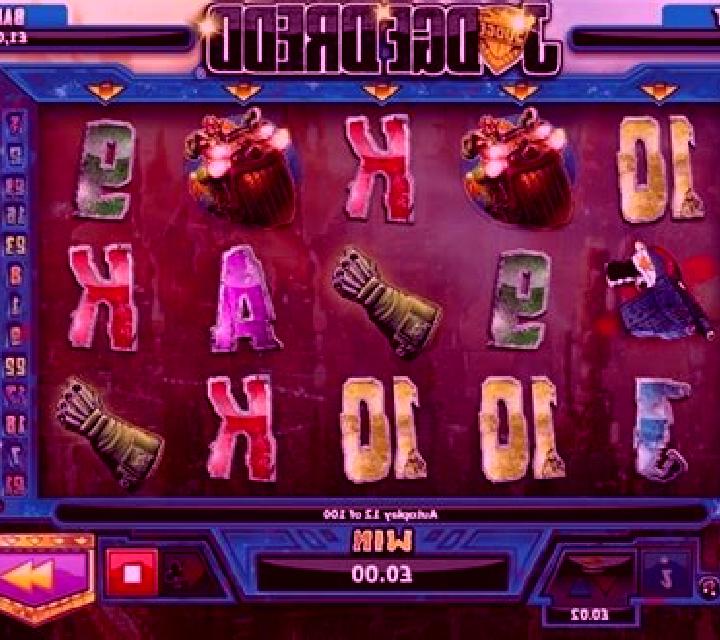 Judge Dredd slot machine