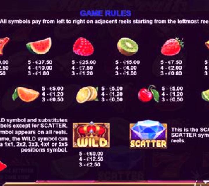 Juice and Fruits online slot