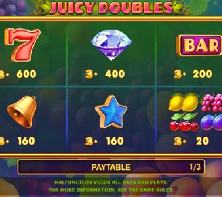 Juicy Doubles slot