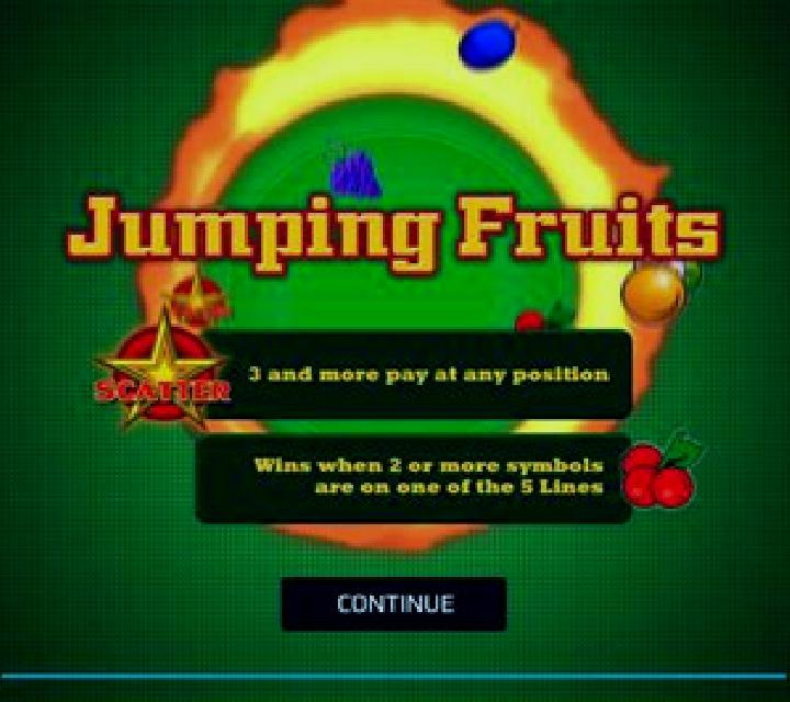 Jumping Fruits (Promatic Games) slot game
