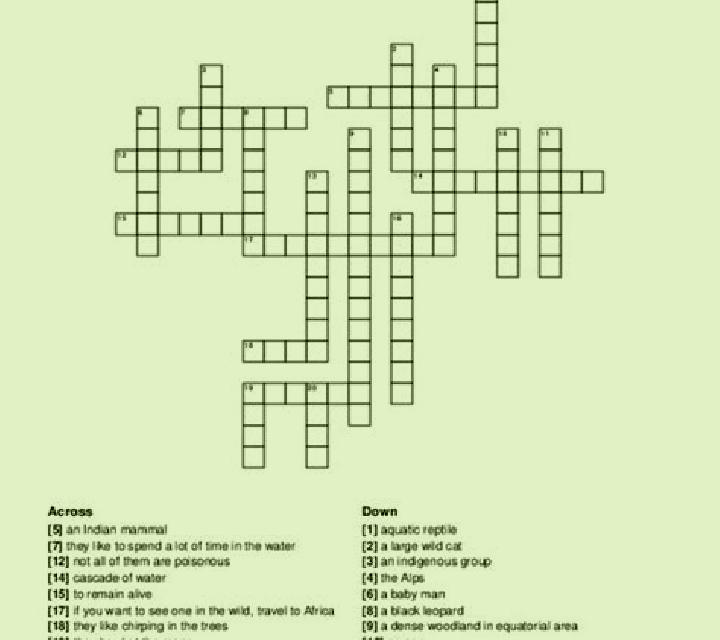 Jungle Crossword slot machine