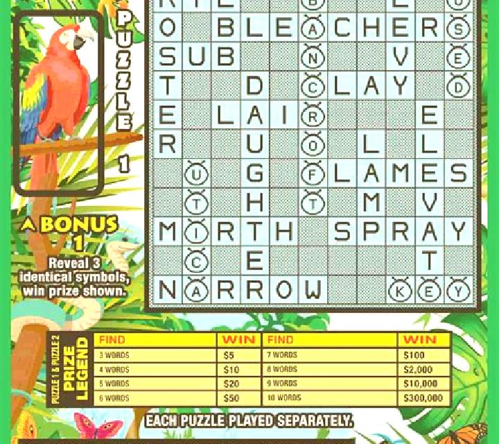 Jungle Crossword slot