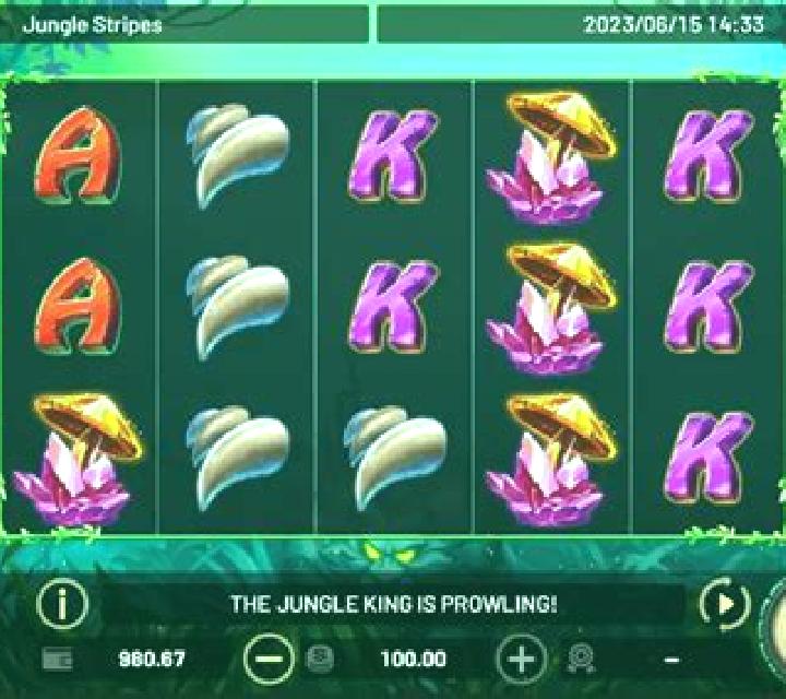 Jungle Stripes slot machine