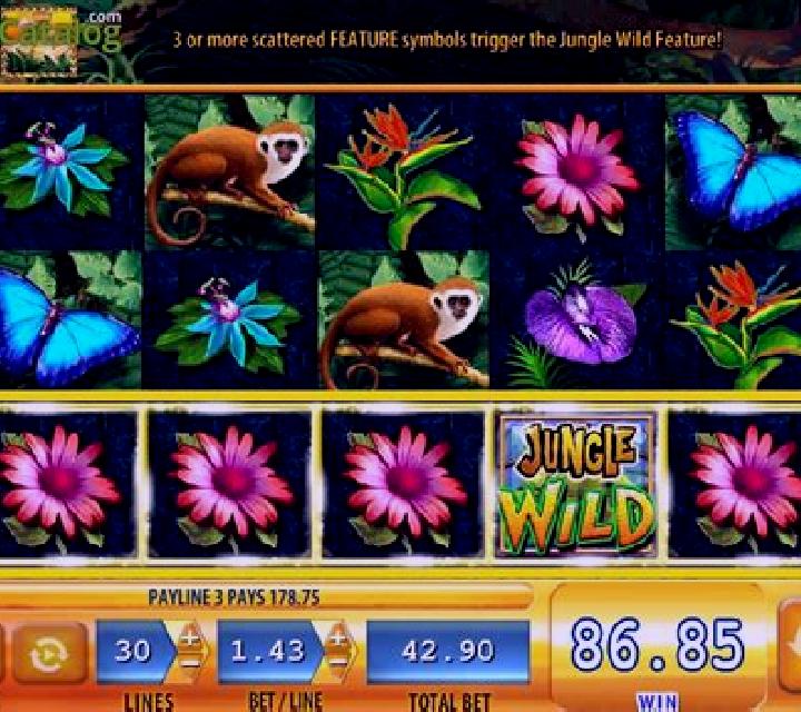 Jungle Wild (WMS, Light Wonder) slot