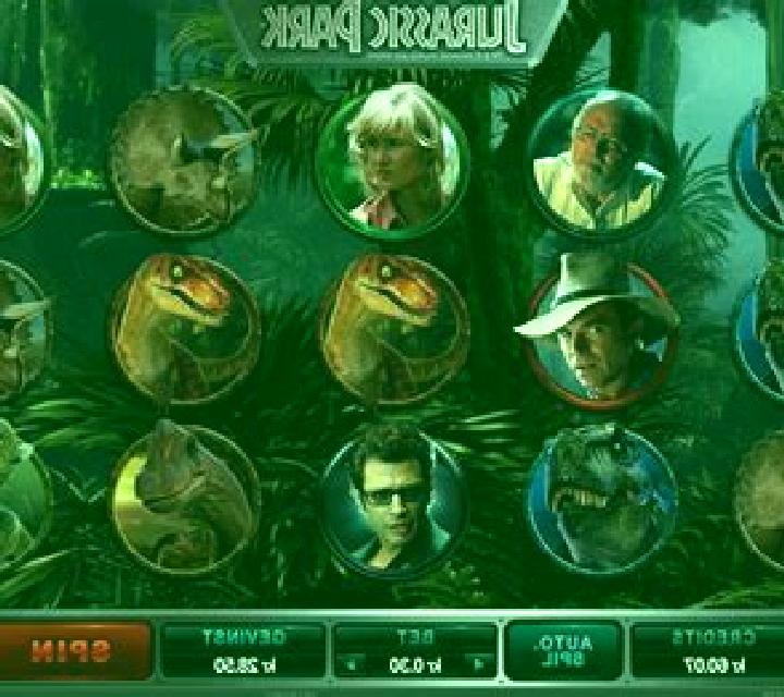 Jurassic Park slot machine