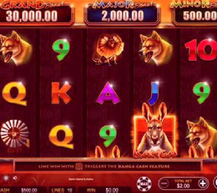 Kanga Cash (Ainsworth) slot machine