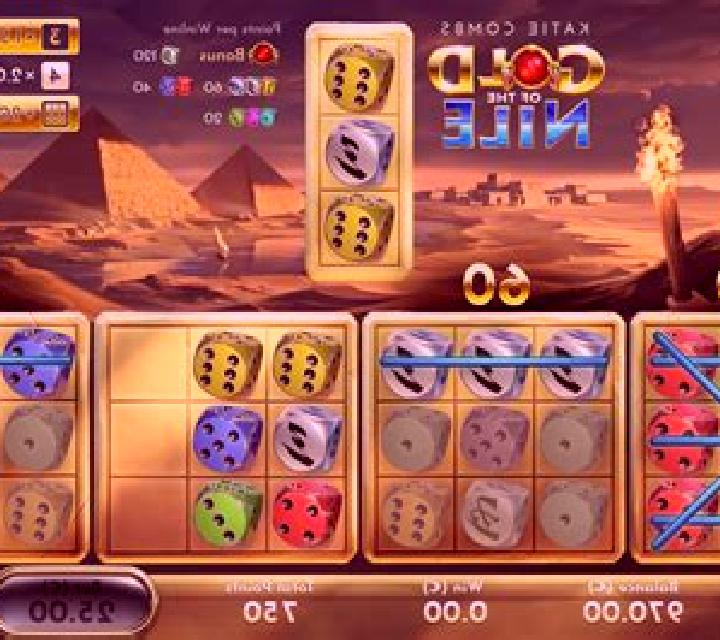 Katie Combs Gold of the Nile slot game