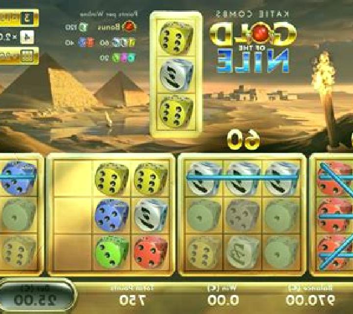 Katie Combs Gold of the Nile slot machine