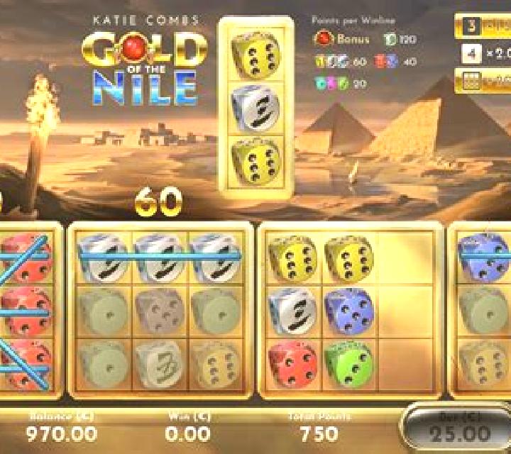 Katie Combs Gold of the Nile slot