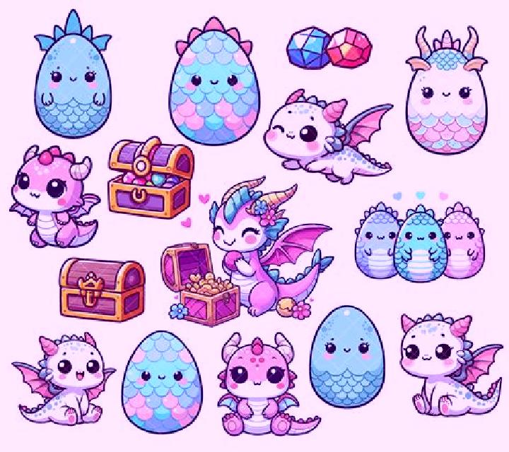 Kawaii Dragons slot
