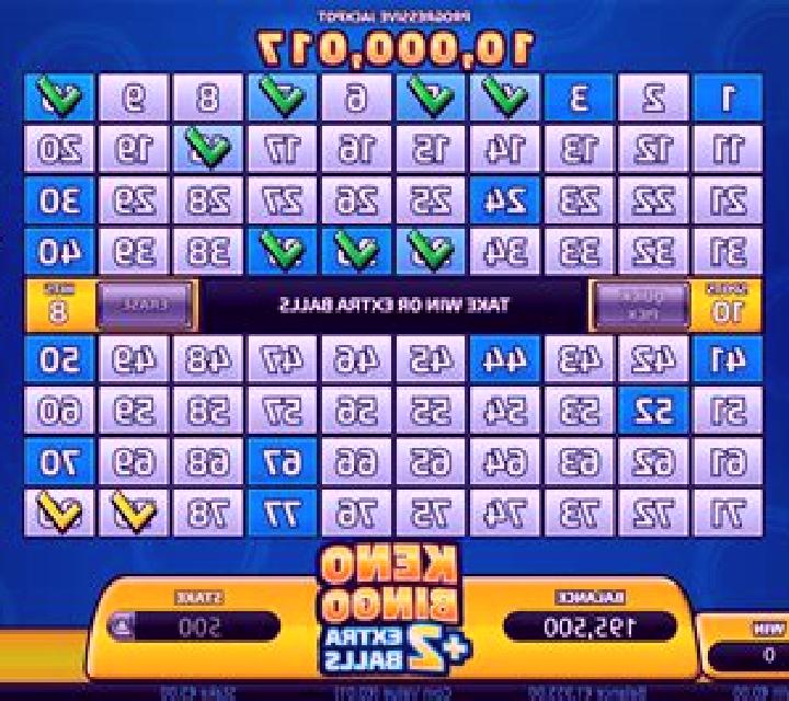 Keno Bingo 2 Extra Balls slot
