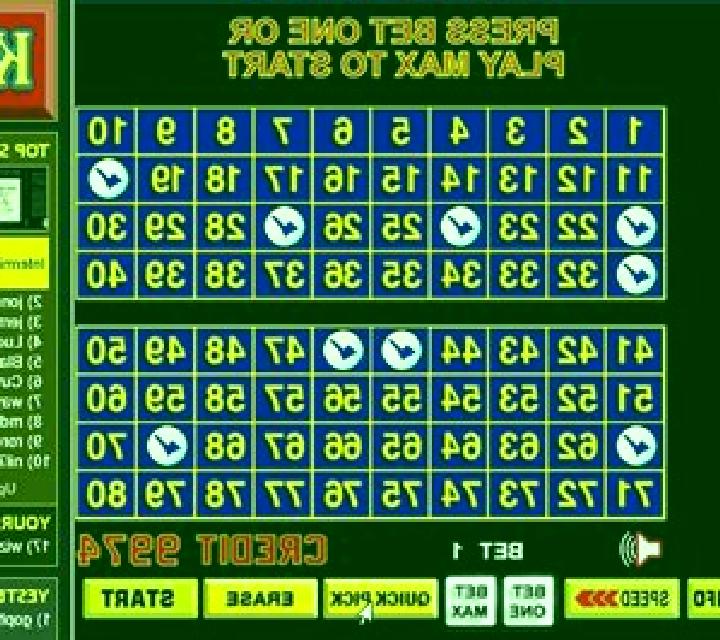 Keno Classic slot game