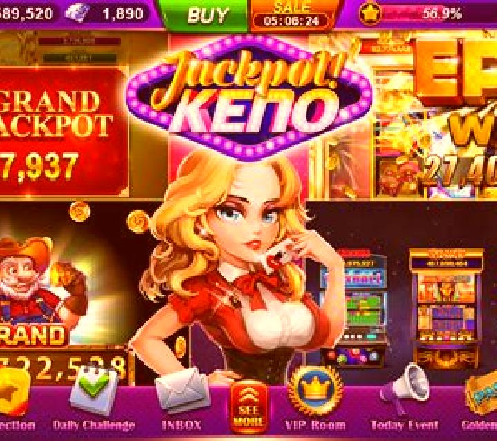 Keno Jackpot slot game
