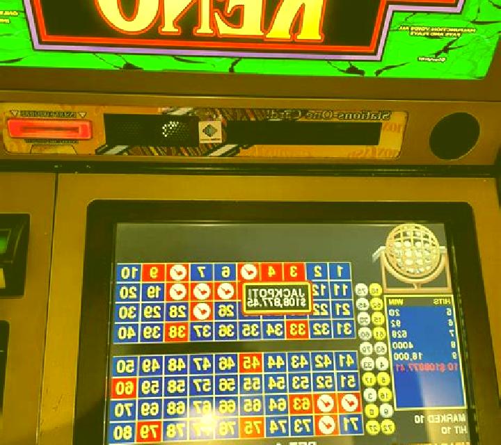 Keno Jackpot slot machine